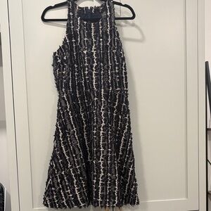 BR heritage collection grey tweed dress